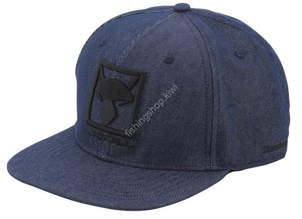 JACKALL Square Logo Flat Cap Denim