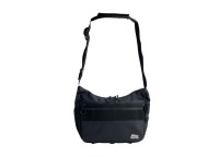 ABU GARCIA Round Shoulder Bag #Coating Black