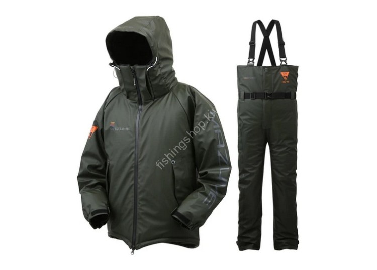 MAZUME Rough Water All Weather Suit S #Army Green