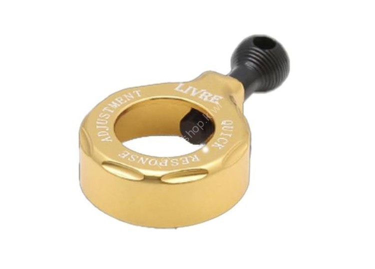 LIVRE 8191 Q.R.A Quick Response Adjustment 230 Type for 17/21 Shimano Ocea Jigger Series 2000 #Gold/Black