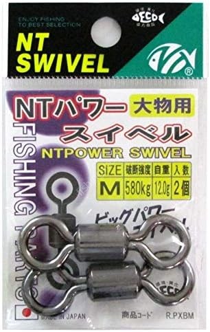 NT Swivel NT Power Swivel for Big Game [Black] M