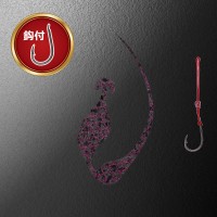 MATSUOKA SPECIAL Single Swim with Hook #Gray Dot Purple
