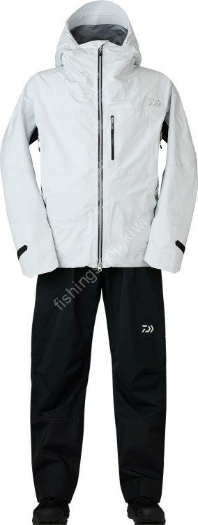 DAIWA DR-1224 Gore-Tex Active Boat Rain Suit (Smoky White) M