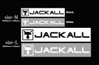 JACKALL JK Cutting Sticker Chohoukei L #White