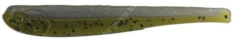 NISHINE Dropshot Minnow 3.4 #5 Green Pumpkin Purple