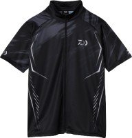 DAIWA DE-7624 Short Sleeve Dry Shirt (Black) 2XL
