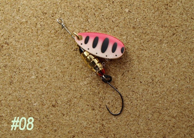 RIVER OLD Satellite. Toopeedo 2.8g #08 Metallic Red・Black Yamame