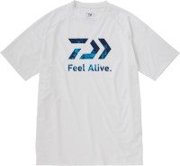 DAIWA DE-3923 Feel Alive. Dry Shirt (White) 2XL