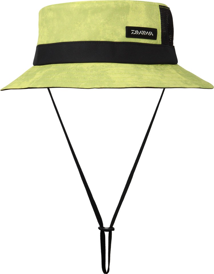 [DAIWA] ウェア/ヘッドギア DC-7824 ボトムライム DAIWA DC-7824 Half Mesh Bucket Hat (Bottom Lime) Free Size