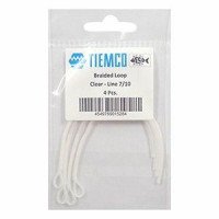 TIEMCO Braided Loop No.7-10 Clear