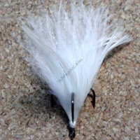 Vanfook BFT - 45 W Feather Treble No. 1 / 0 White