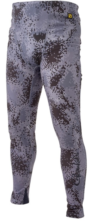 GAMAKATSU GM3705 No Fly Zone Cool Leggings (Black Camouflage) S