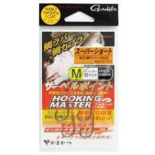 GAMAKATSU Saber Point Hooking Master w/Thread [Nano Smooth Coat] M (2pcs)