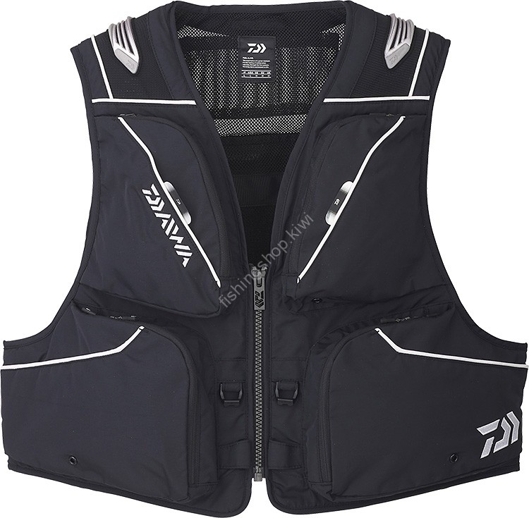 DAIWA DV-3023 Fishing Short Vest Black S