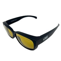 LSD Overglass Type2 (Matte Black Mazume Yellow)