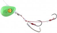 JACKALL BinBin Tenya Taimu Yudou No.10 #F266 Lime Glow Gold Flake
