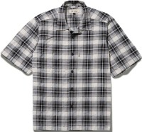 TIEMCO Foxfire C-Shield Surface Check OC Shirt S/S (Carbon Black) S