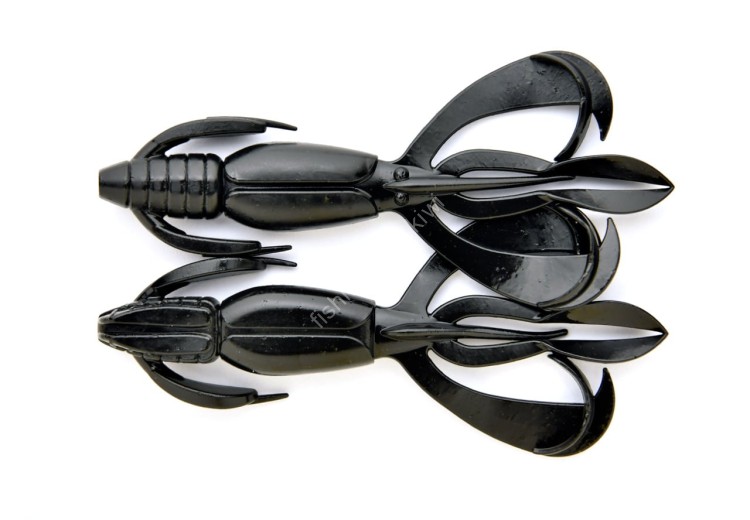 KEITECH Crazy Flapper 3.6'' #001 Black (7pcs)