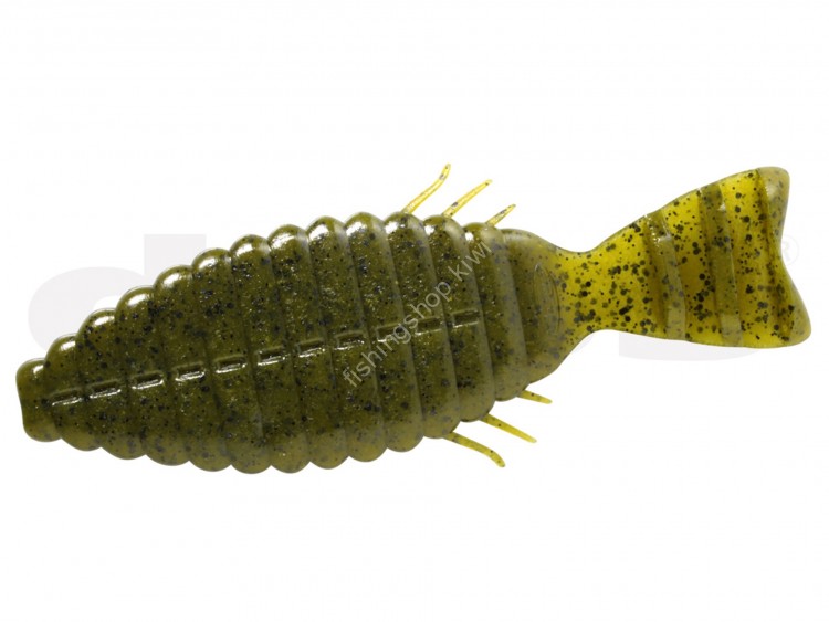 DEPS Bull Flat 3.8" #12 Green Pumpkin