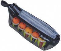 TSURI MUSHA Washable Tiny Twin Pouch #Black