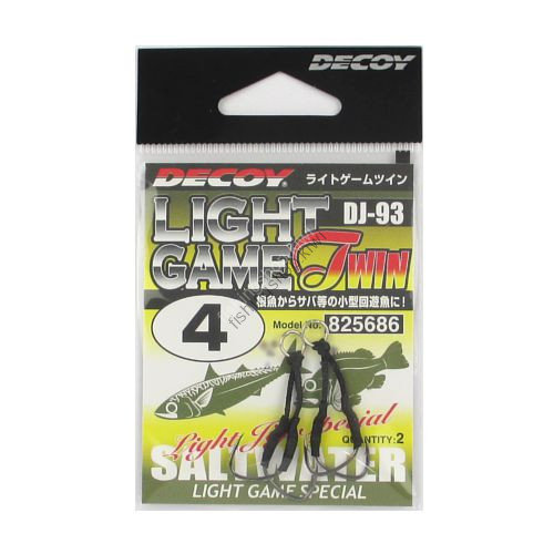 DECOY Light Game Twin DJ-93 [NS Black] #4 (2pcs)