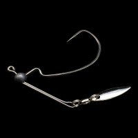 GEECRACK Corn Head Stealth Blade [Silver] 1/32oz #1/0 (3pcs)