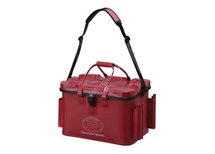 PROX Eva Iso Tackle Bag With Rod Holder PX93844RR #Red