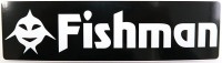 FISHMAN ST-201602 Fish Icon Fishman Sticker Black