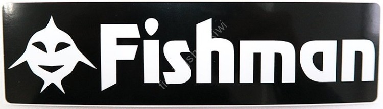 FISHMAN ST-201602 Fish Icon Fishman Sticker Black