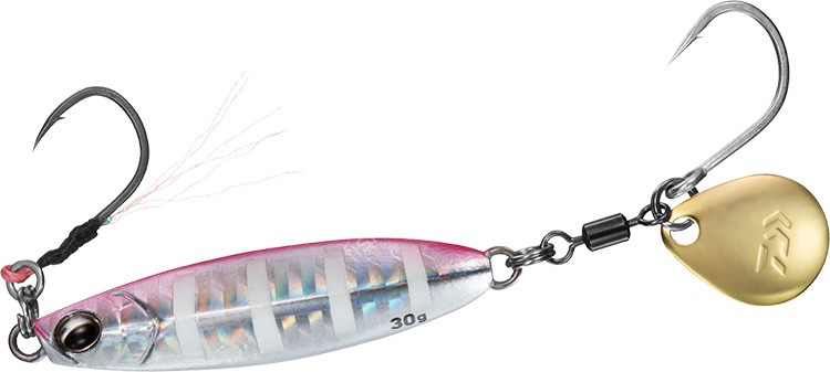 DAIWA Samurai Jig R Spin 30g #PH Pink Zebra