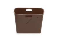 YAMADA Chemical Free Bucket Square L #Chocolate Brown