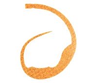 START Silicone Necktie Magic Curly Jr. #22 Ebi Orange SK