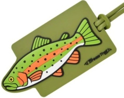 CAPS StreamTrail IC Card Case #Rainbow Trout Olive
