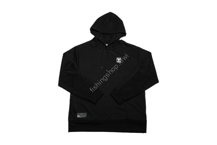JACKALL Rip-Stop Kirikae Hoodie (Black) XXL