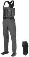 SHIMANO FF-000V DS+4 Stretch Wader Radial Charcoal Gray S