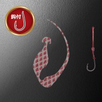 MATSUOKA SPECIAL Single Swim with Hook #Glow Red Lame