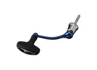 SLP WORKS Daiwa Machine Cut Shaft Handle Set 60mm #Blue