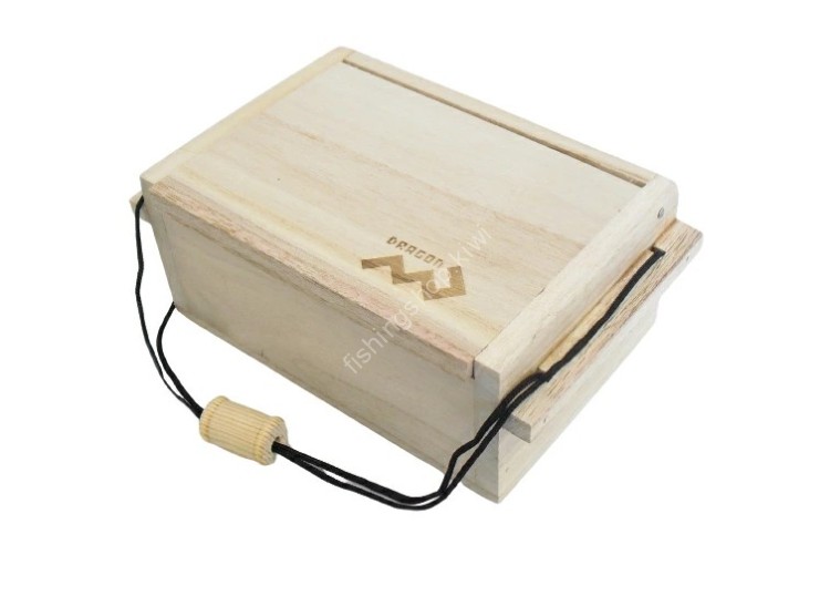 MARUSHIN Paulownia Wood Bait Box Openable M