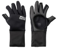 ABU GARCIA Long Cuffs NP Glove 3F Palmless L Black