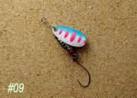 RIVER OLD Satellite. Toopeedo 2.8g #09 Pearl Blue FL Pink Yamame