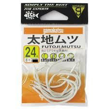 GAMAKATSU Futoji Mutsu [Silver] #24 (8pcs)