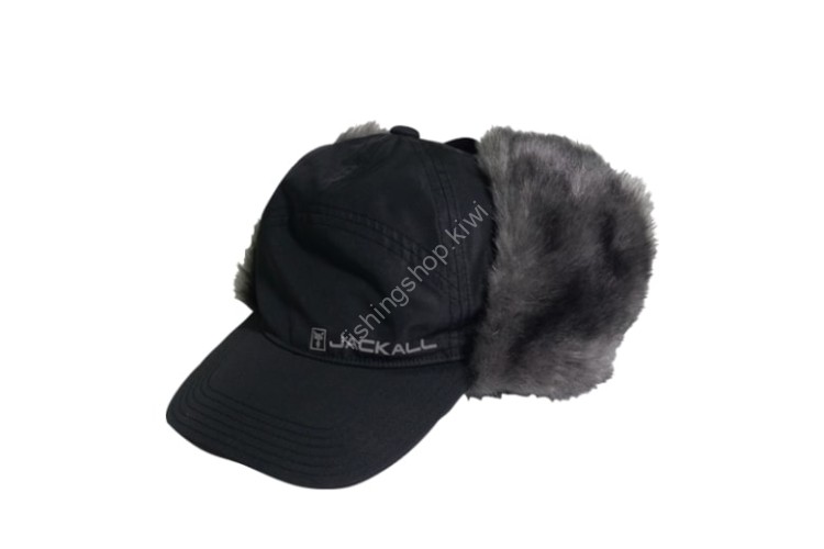 JACKALL Flight Fur Cap (Black) 58-60