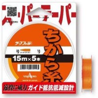 YAMATOYO Chikaraito [Orange] 15m (3kg) 3-8 (5pcs)