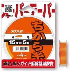 YAMATOYO Chikaraito [Orange] 15m (3kg) 3-8 (5pcs)