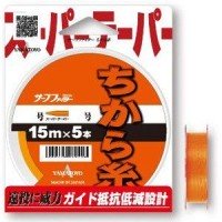 YAMATOYO Chikaraito [Orange] 15m (3kg) 3-8 (5pcs)