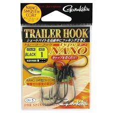 GAMAKATSU Trailer Hook [Nano Smooth Coat] #1 (5pcs)
