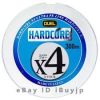 DUEL Hardcore X4 [10m x Silver&Green&Orange&Blue&Pink] 300m #1.2 (20lb)