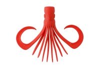 JACKALL BinBin Switch Mask L #F-0005 Red Gold Flake