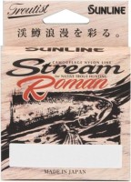 SUNLINE Troutist Stream Roman [Stealth Gray x Flash Orange] 150mHG #1.5 (6lb)