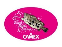 TSURI MUSHA camex Kue Sticker L #Pink